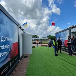 Borodyanka, la Polonia invia container per chi non ha più una casa - RaiPlay Sound