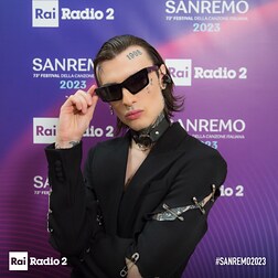 Intervista a Rosa Chemical - Radio2 a Sanremo - RaiPlay Sound