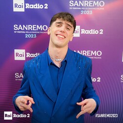 Intervista a LDA - Radio2 a Sanremo - RaiPlay Sound
