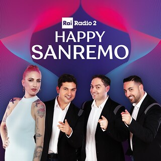 Copertina Radio2 Happy Sanremo